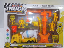 Équipe de camions de la ville