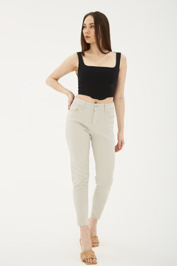 Pantalon Mom avec pierres