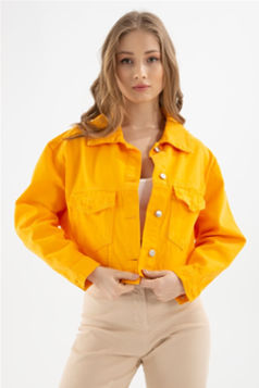 Veste en jean courte